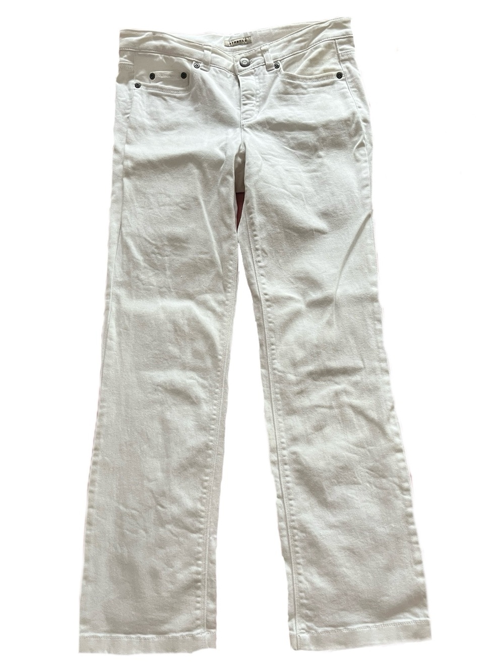 Jones New York White Straight-Leg Women's Jeans Sz 8P